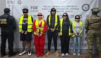 Detienen a cinco presuntos integrantes de la célula La Tía en Jalisco