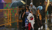 Habitantes de la Zona Metropolitana del Valle de México toma precauciones ante las posibles lluvias. | Agencia Cuartoscuro