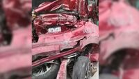 Ramsez realizaba un viaje como conductor por aplicación cuando fue prensado por el tráiler.