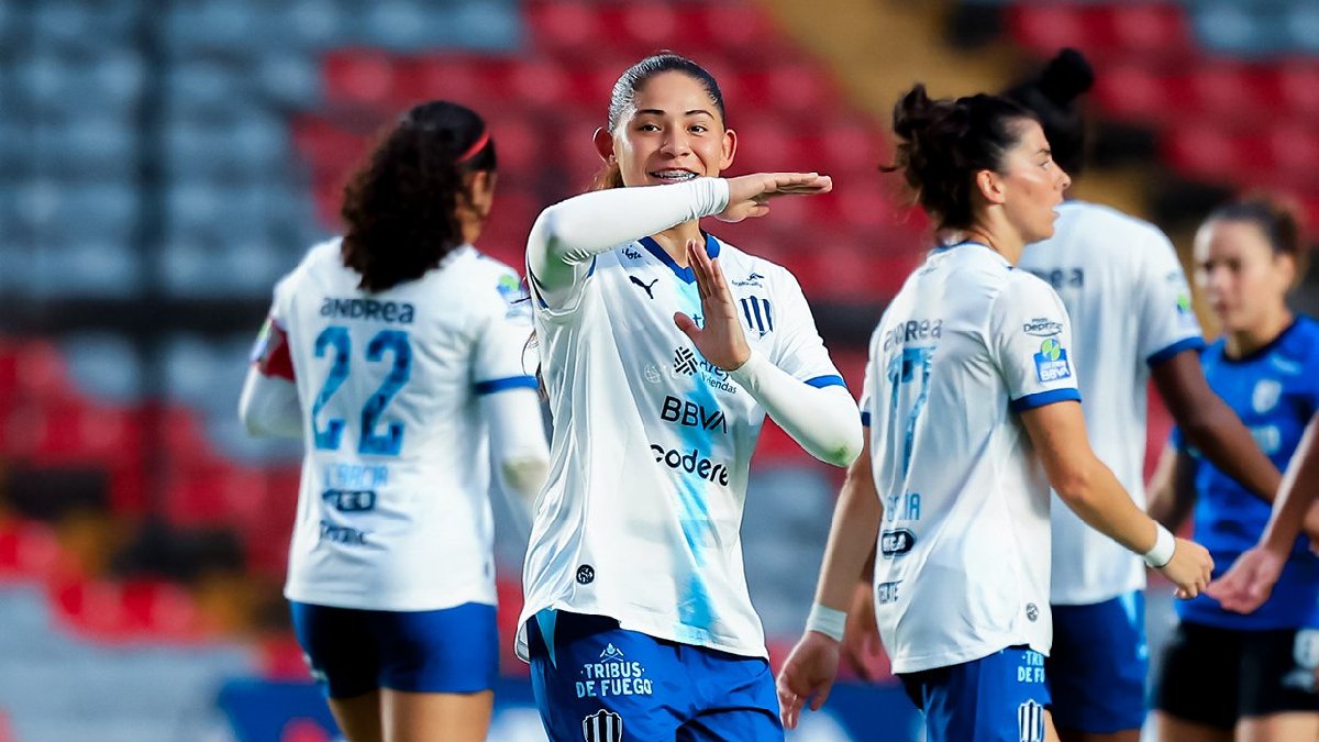 Rayadas consiguió la goleada ante Querétaro femenil en los primeros minutos del segundo tiempo / Instagram