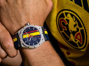 Reloj edición limitada de Bomberg México por aniversario del Club América