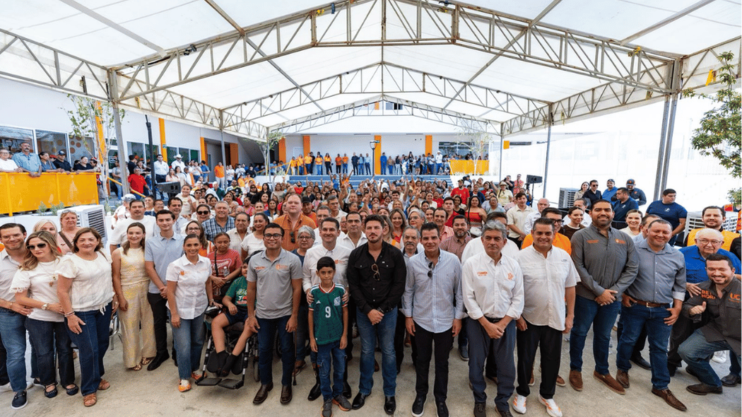 Samuel García inagura Macrocentro Comunitario en Allende