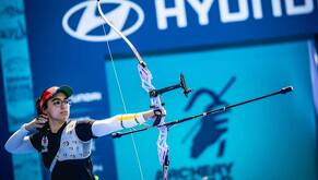 Ana Paula Vázquez forma parte de la representación mexicana que competirá ante el público local. \ World Archery México Instagram