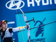 Ana Paula Vázquez forma parte de la representación mexicana que competirá ante el público local. \ World Archery México Instagram