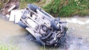 El conductor fue trasladado a una clínica de la Cruz Verde. | Protección de Tlaquepaque