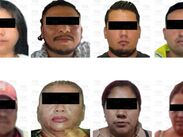 Detienen y vinculan a proceso a ocho sujetos por secuestro en Hidalgo y Puebla.