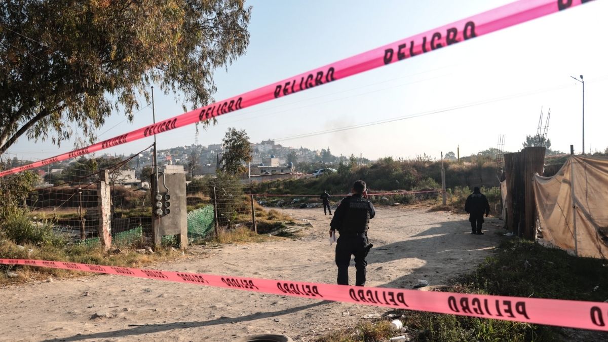 Elementos de seguridad resguardaron la zona de El Tronconal, en el municipio de Huaquechula | Archivo