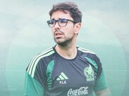 Pol Lorente llegó a la Selección Mexicana en 2024 junto con Javier Aguirre / @miseleccionmx
