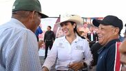La Presidenta Municipal hizo también un llamado a las familias del campo para participar activamente y exigir resultados a su gobierno.