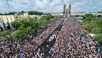 La Romería reúne a millones de peregrinos en la Perla Tapatía. | Foto: Nuestra Señora de Guadalupe URBI