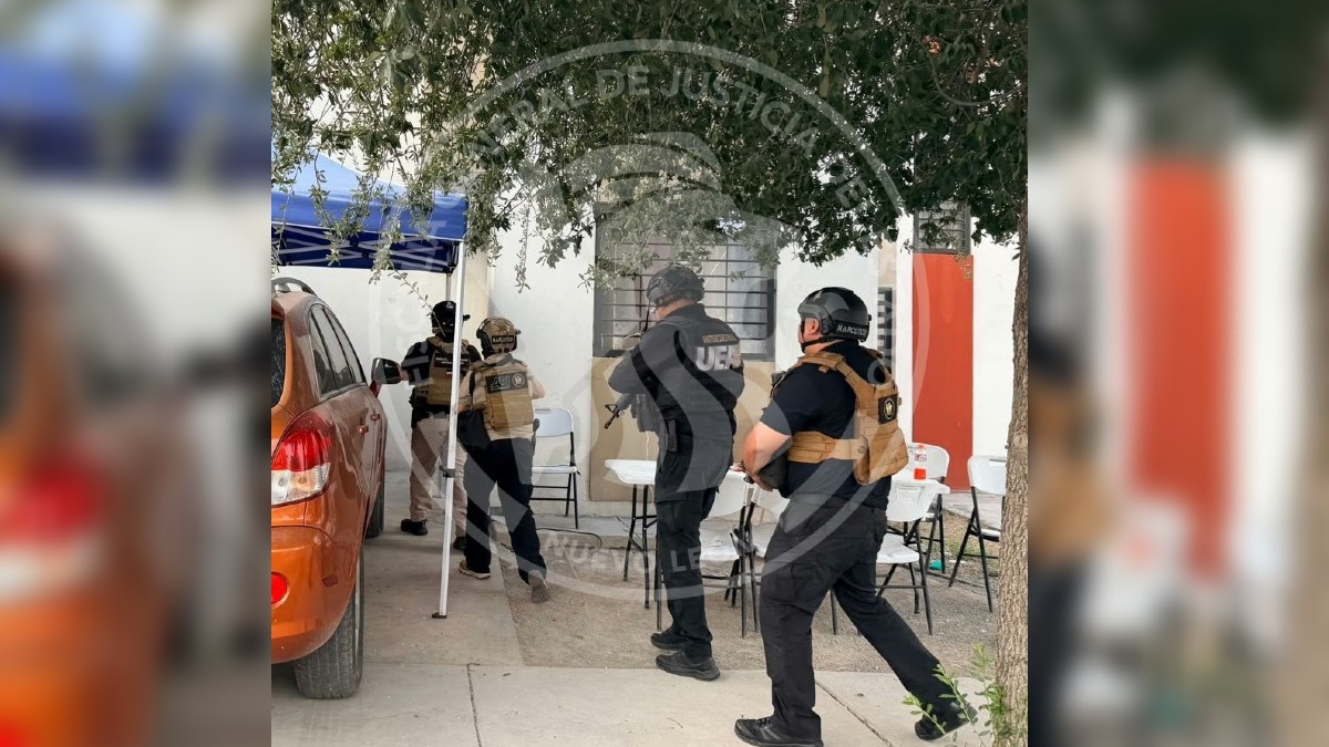 Tras el hallazgo los indicios y el inmueble fueron asegurados.