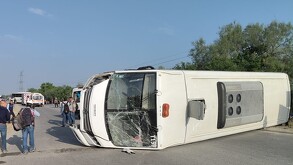 El accidente sucedió a la altura de la avenida Kia Motors tras la colisión que cobró la vida de tres personas la mañana de este lunes.