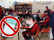 Ni alumnos ni profesores podrán ingresar celulares a la escuela | Diseño Gemini