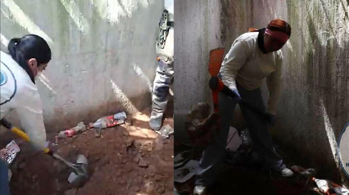 Autoridades se encargarán de realizar los peritajes en el predio tras confirmar el hallazgo. | Hasta Encontrarlos - México