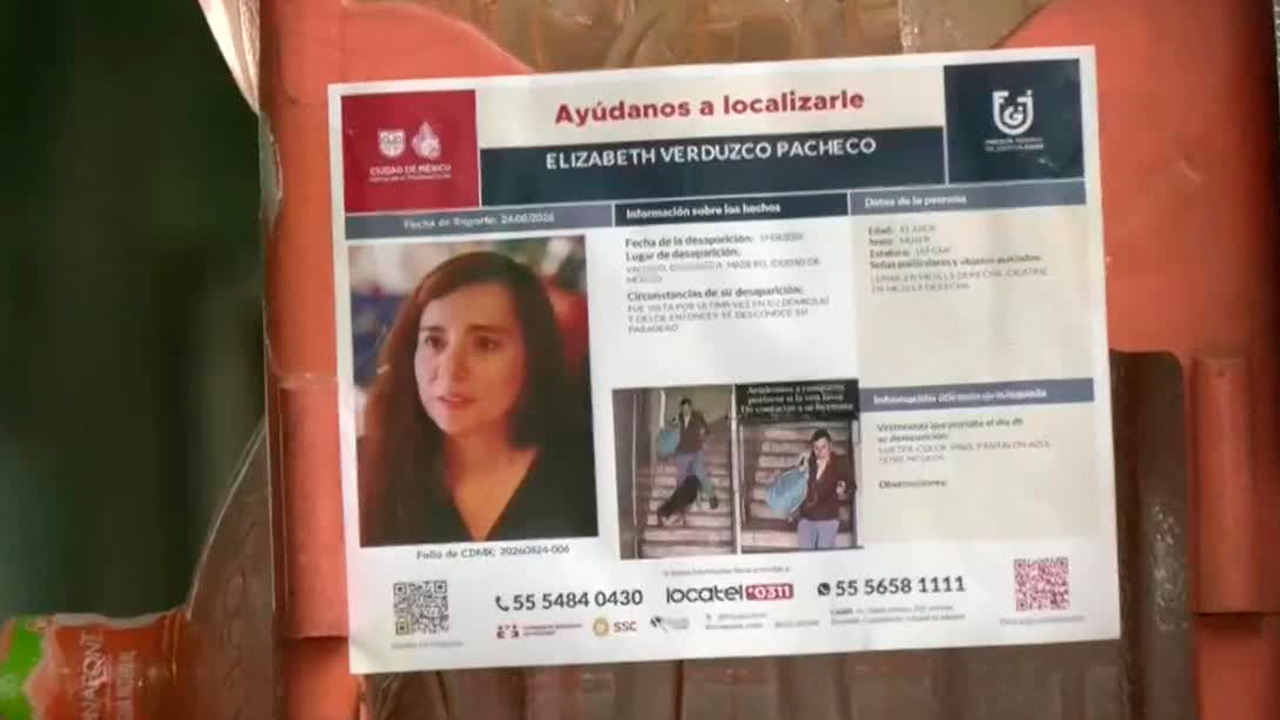 Buscan a Elizabeth Verduzco, desaparecida desde el 18 de agosto en CdMx