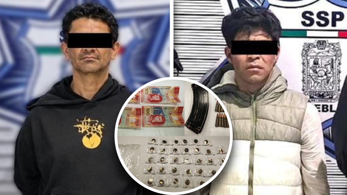 'El Comandante RH' y 'El Chino' están vinculados a un doble homicidio en San Matías Tlalancaleca / X: @FiscaliaPuebla