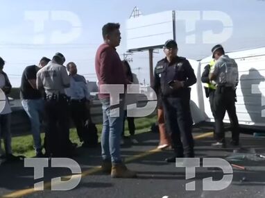 El incidente dejó varias personas lesionadas sobre la autopista México-Pachuca.