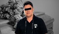 Elementos de seguridad y peritos de la Fiscalía General del Estado (FGE) acordonaron la zona del ataque en Tehuitzingo