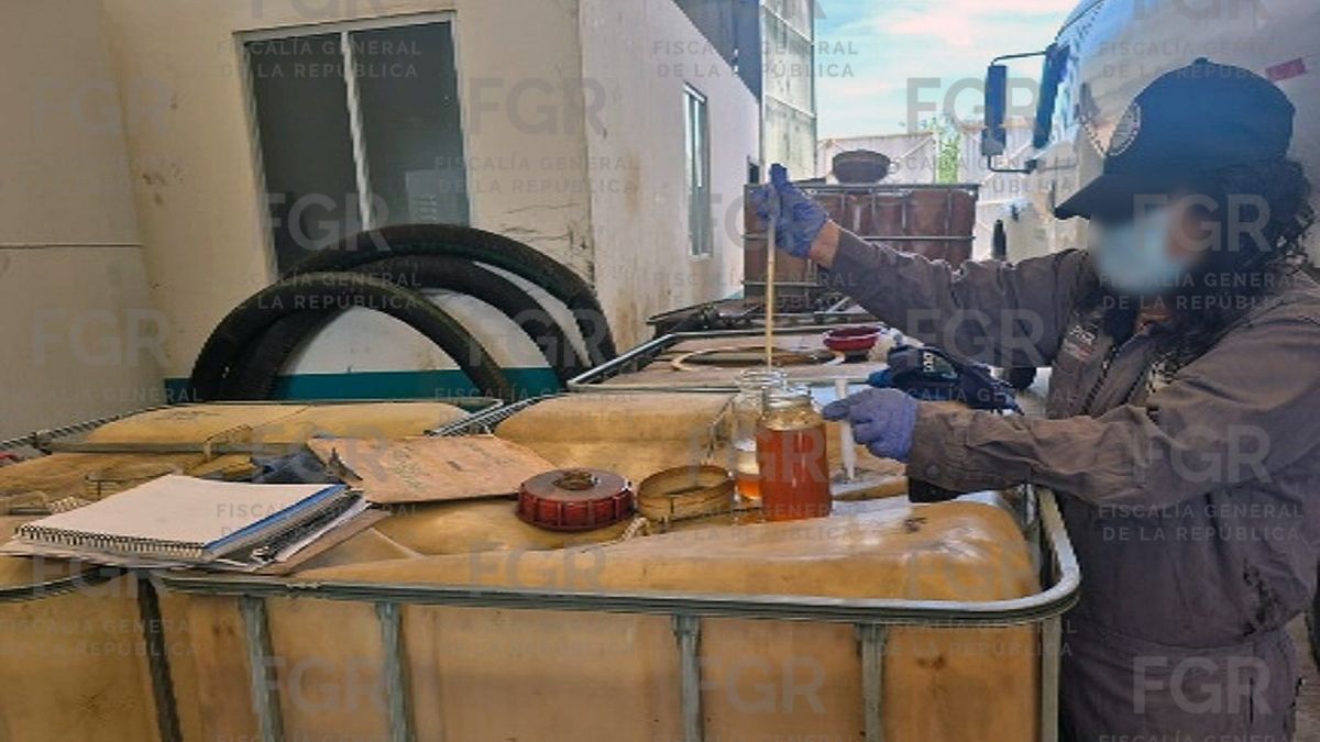 FGR y Sedena decomisan más de 71 mil litros de combustible clandestino en Poncitlán. | FGR vía Facebook.