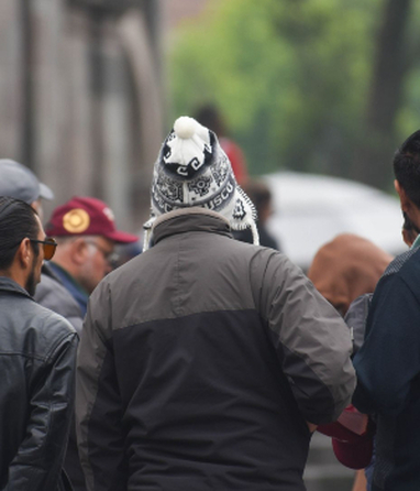 Habitantes capitalinos siguen las recomendaciones ante las posibles lluvias. | Agencia Cuartoscuro