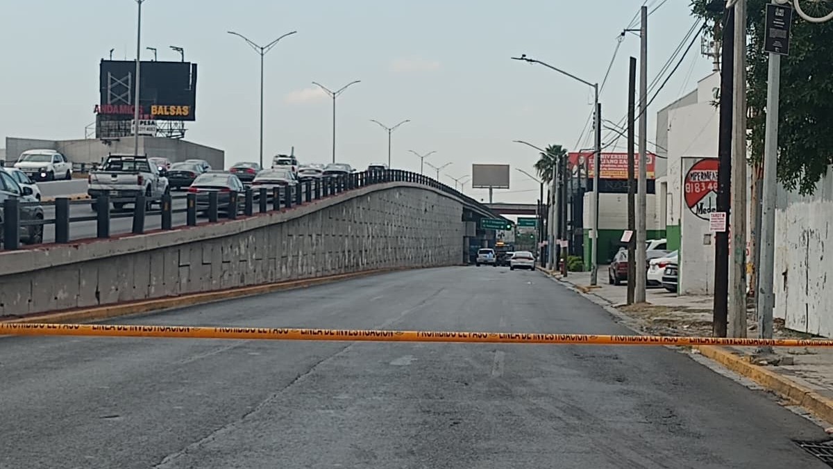 Los hechos ocurrieron en la avenida Gonzalitos a metros de su cruce con la avenida Lincoln.