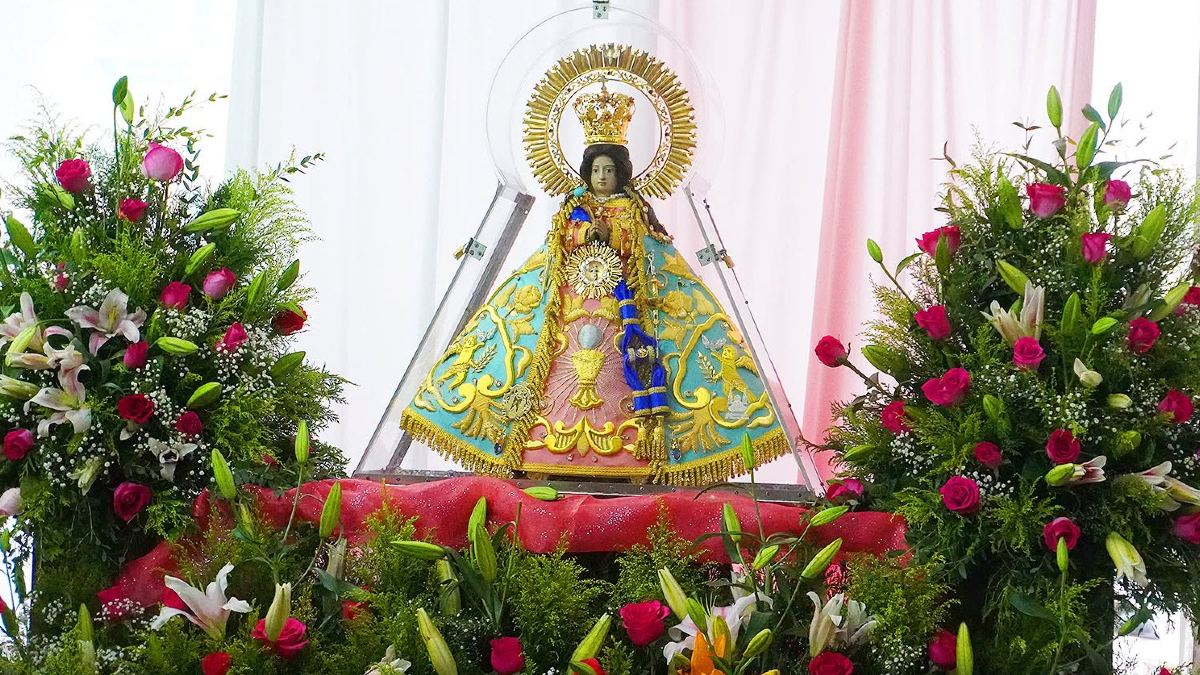 Imagen de la Virgen de Zapopan durante su visita a la parroquia de Santa Isabel. | Peregrino Zapopano