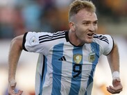 Luciano Gondou anotó el gol del campeonato para la clasificación de Argentina a los Juegos Olímpicos de París 2024.