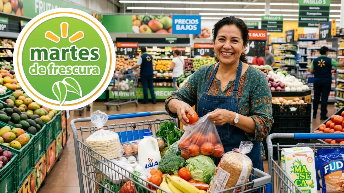 Mantente al tanto de las mejores ofertas de Walmart en Telediario. | Imagen generada con inteligencia artificial