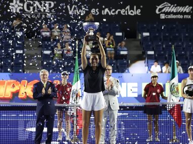 Parry se convierte en la segunda raqueta francesa en coronarse en Monterrey.