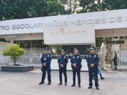 La Policía Estatal patrulló los accesos a los centros educativos de Puebla como parte del inicio del operativo de vigilancia