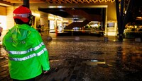 Protección Civil evaluó los daños en el centro comercial para destacar más riesgos.