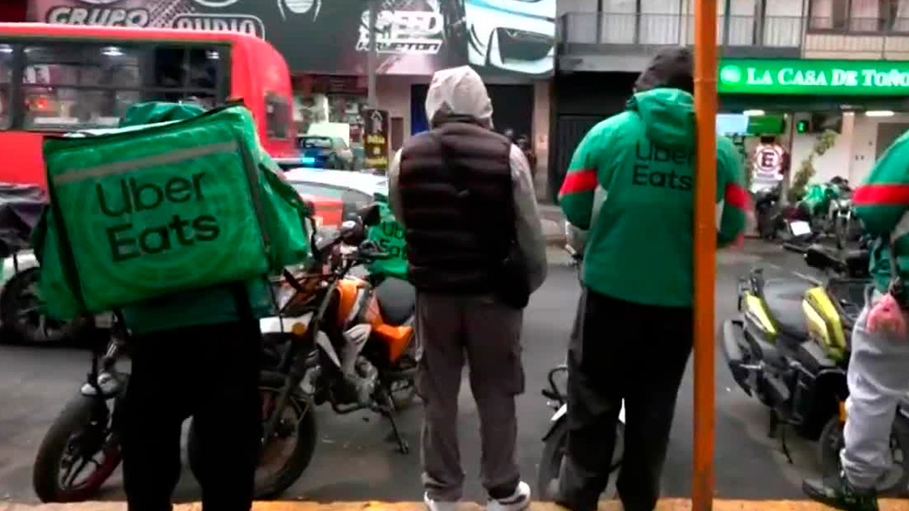 Repartidores de CdMx, blanco de la delincuencia: reportan más de 47 mil asaltos