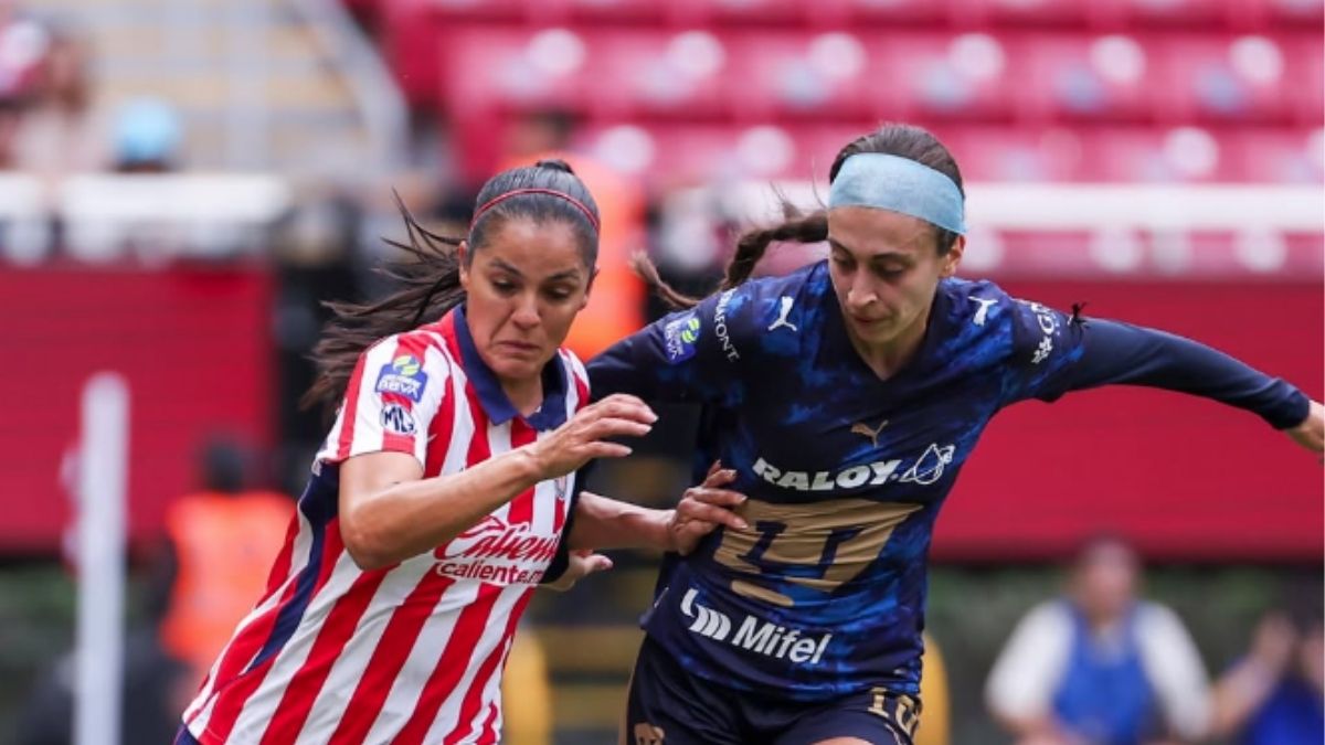 La rojiblancas a pesar de tener una integrante más en el campo no fue suficiente para empatar el partido | Chivas Femenil
