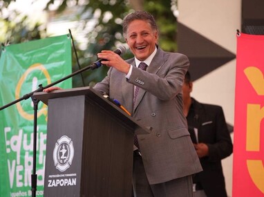 Este próximo 9 de septiembre Frangie presentará su quinto informe de gobierno en Zapopan | Juan José Frangie vía Facebook