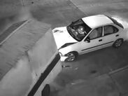 Video capta choque contra puesto de tacos en la Zona Industrial de Guadalajara