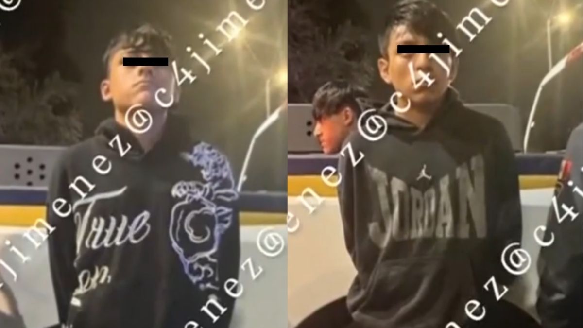 Amaury y Jared 'N' de 16 años fueron detenidos por el homicidio de Jaziel en la colonia Morelos.