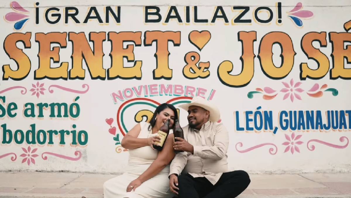 Aseneth & José  protagonizaron este video que se volvió viral en redes sociales