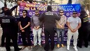 Detienen a cuatro hombres en Toluca por robar ganado; recataron a 9 borregos.