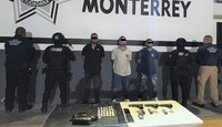 Los tres hombres quedaron a disposición de las autoridades correspondientes para determinar su situación jurídica.