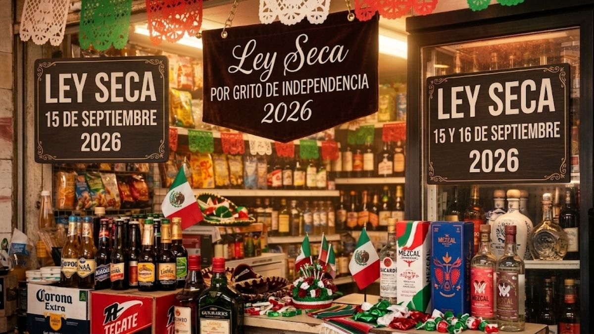 Ley Seca por la celebración del Grito de Independencia | Generada con Gemini