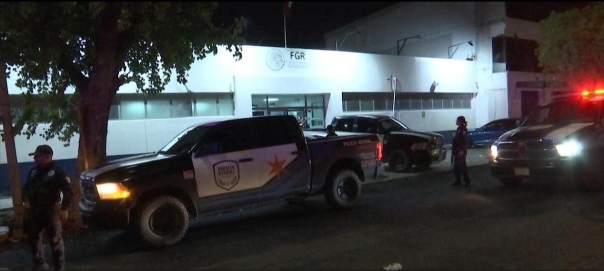 El Ministerio Público Federal determinará la situación jurídica de los dos hombres detenidos.