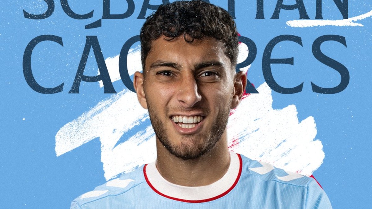 Sebastián Cáceres es nuevo jugador del Celta de Vigo / @RCCelta