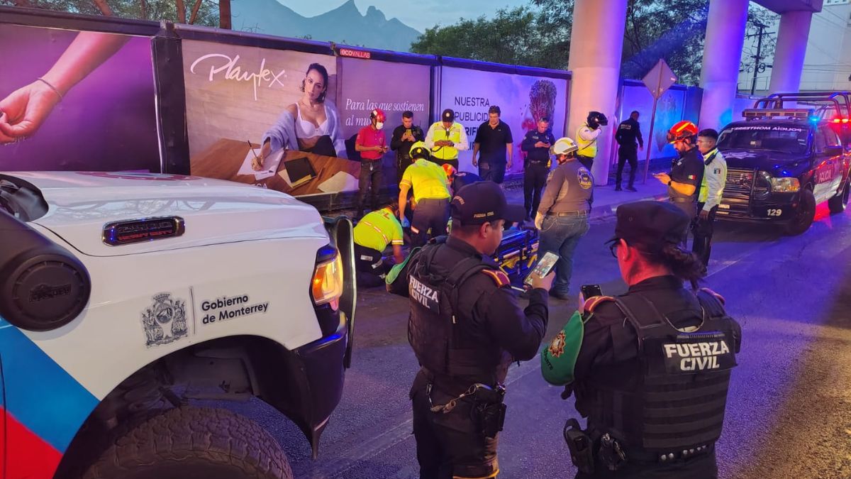 Tras revisar sus heridas, se comprobó que tenía fractura de cadera.