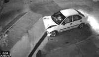 Video capta choque contra puesto de tacos en la Zona Industrial de Guadalajara
