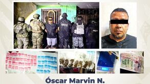 Autoridades federales y estatales resguardaron el domicilio intervenido en el barrio de Santiago Mihuacán | Fiscalía General del Estado de Puebla