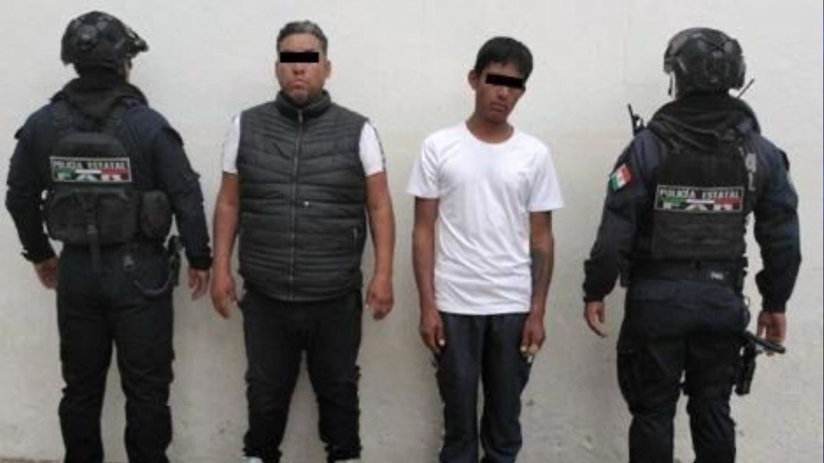 Detienen a dos sujetos en Chalco, Edomex, por posesión de drogas; los vinculan al CJNG.