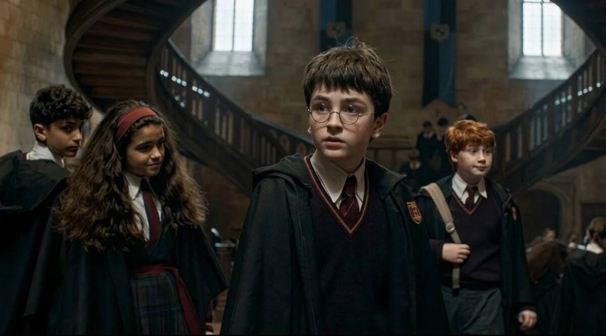 Dominic McLaughlin aparece como el nuevo Harry Potter durante su primer año en Hogwarts. \ HBO Instagram