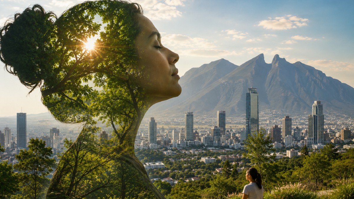 Espacios verdes y la falta de salud mental.