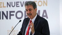 Hernán Villarreal, secretario de Movilidad en Nuevo León. / Leonel Rocha