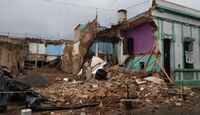 La finca afectada tuvo que ser evacuada para evitar riesgos.